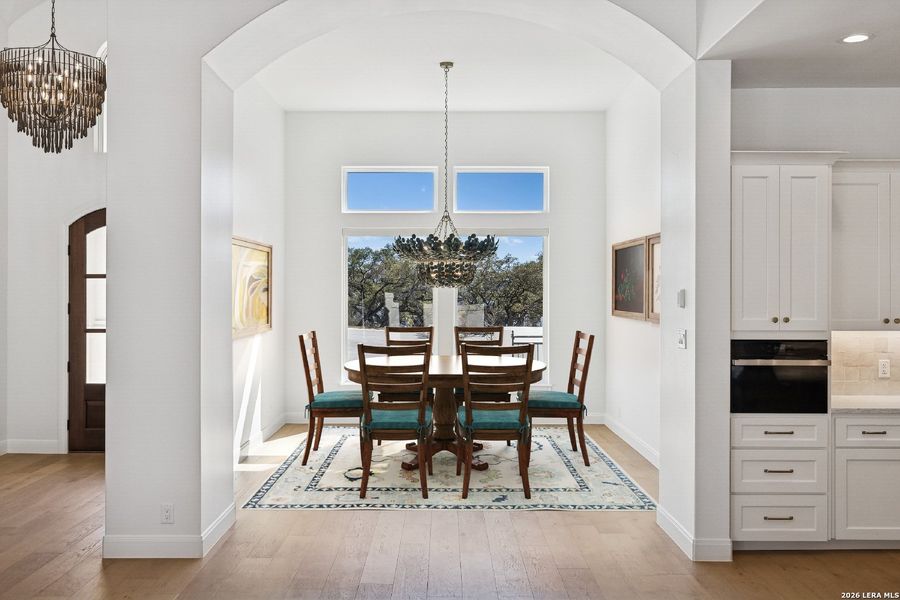 Furnished interior view inside a new home in , San Antonio (Image 50).