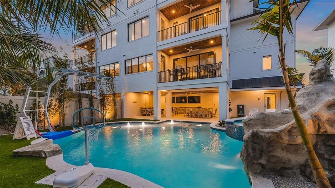 Exterior details and patio area of a home in , Sarasota (Image 34).