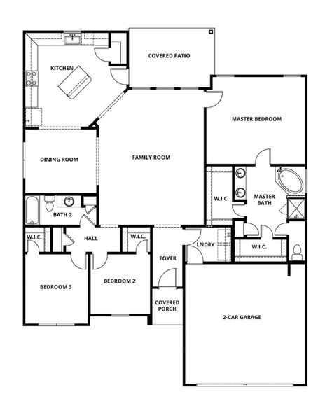 2D floor plan layout of this home in Sierra Vista, Iowa Colony, TX (Image 2). 2D floor plan layout of this home in Sierra Vista, Iowa Colony, TX (Image 2).
