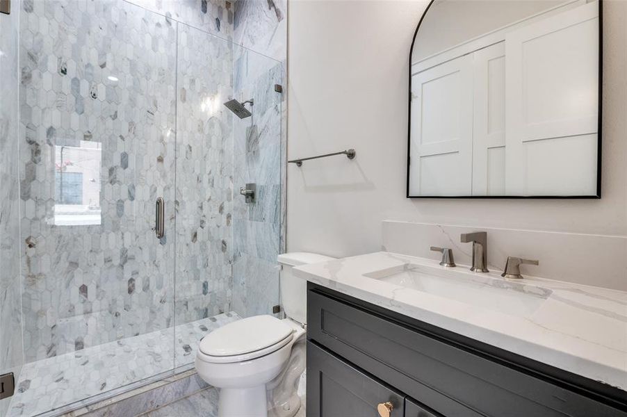 Ensuite bathroom for bedroom