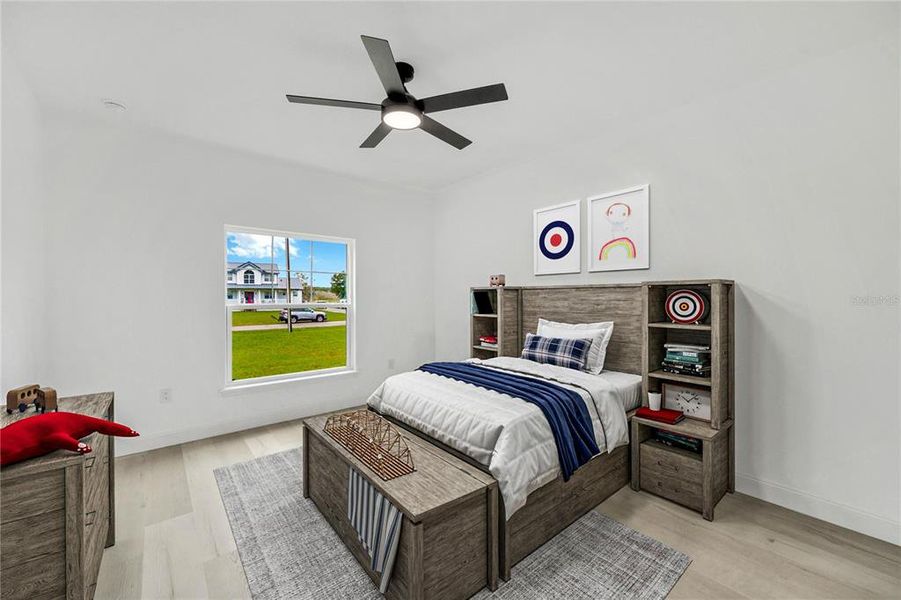 Furnished interior view inside a new home in , Dade City (Image 18).