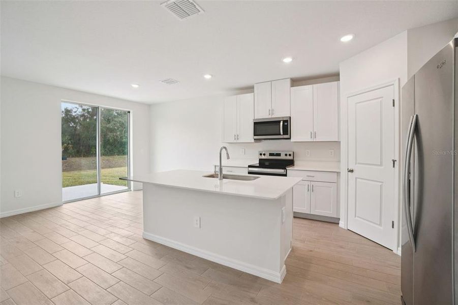 Furnished interior view inside a new home in , Brooksville (Image 8).