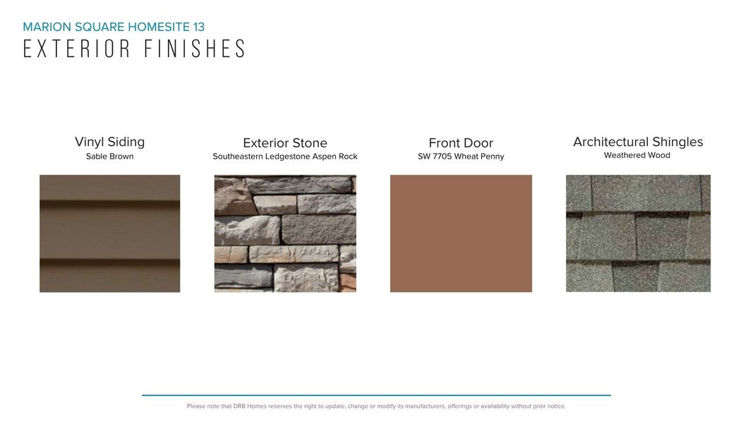 Sample of building materials used in homes in Marion Square, Greenville (Image 31). Sample of building materials used in homes in Marion Square, Greenville (Image 31).