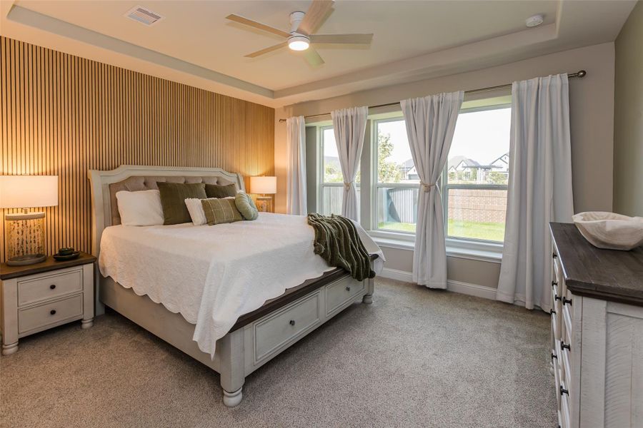 Furnished interior view inside a new home in , Tomball (Image 8).