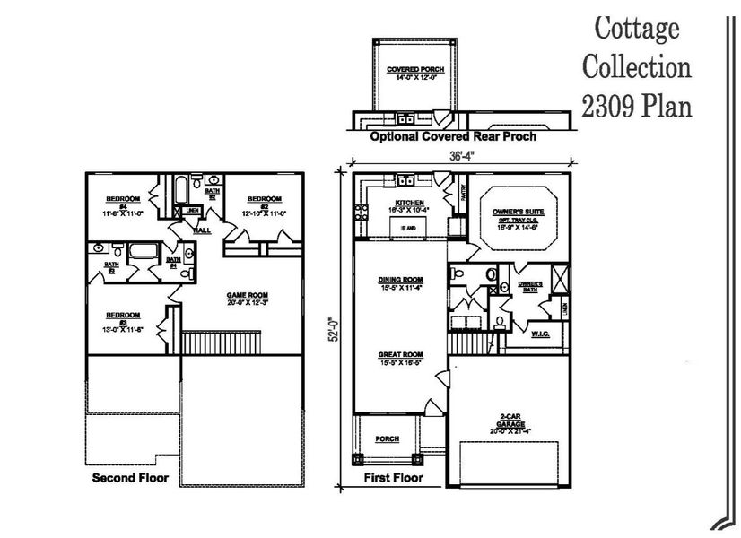 Floor Plan of 2309 Floor Plan of 2309