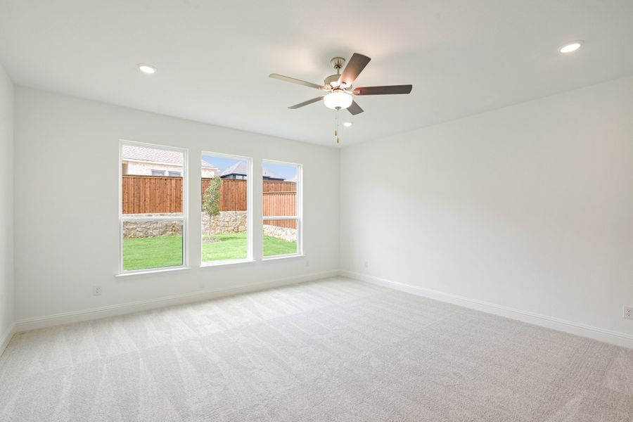 Spacious, unfurnished interior of a new home in The Ranch at Uptown Celina, Celina (Image 22).
