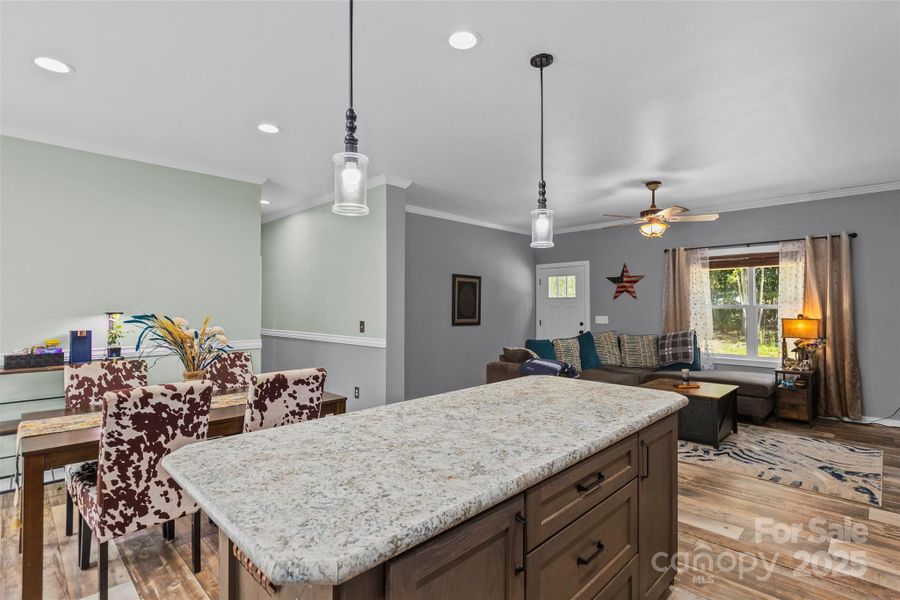 Furnished interior view inside a new home in , New London (Image 13).