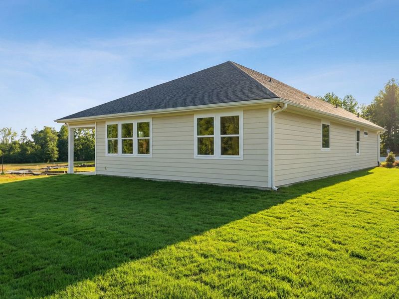 Representative exterior details of a home built from the The Laurel J by Davidson Homes LLC in Bailey Park, Fayetteville (Image 27).