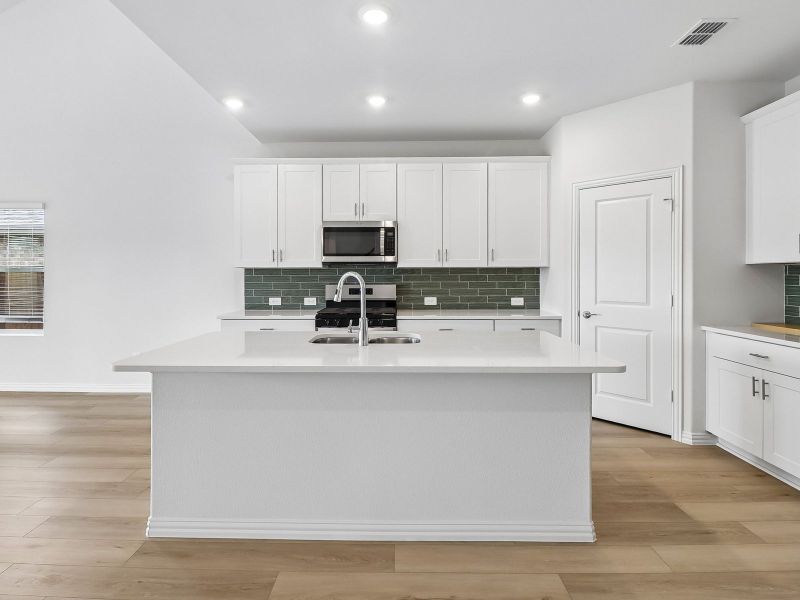 Furnished interior view inside a new home in Stella Hills, Denton (Image 6).