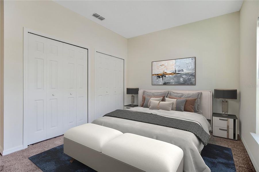 Furnished interior view inside a new home in , Kissimmee (Image 24). Furnished interior view inside a new home in , Kissimmee (Image 24).