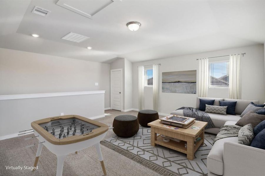 Photo is not of the actual home but is an inspirational photo of builder’s model home and may depict options, furnishings, and/or decorator features that are not included. Photo is not of the actual home but is an inspirational photo of builder’s model home and may depict options, furnishings, and/or decorator features that are not included.