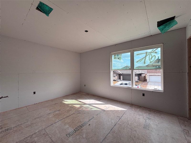 In-progress construction of a new home in The Colony, Bastrop, TX (Image 24).