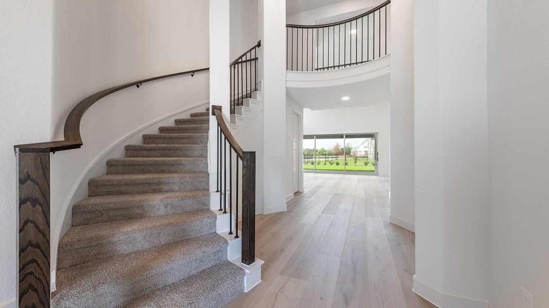 Representative unfurnished interior of a home built from the 3797W by Perry Homes in Lakes of Cane Island, Katy (Image 21). Representative unfurnished interior of a home built from the 3797W by Perry Homes in Lakes of Cane Island, Katy (Image 21).