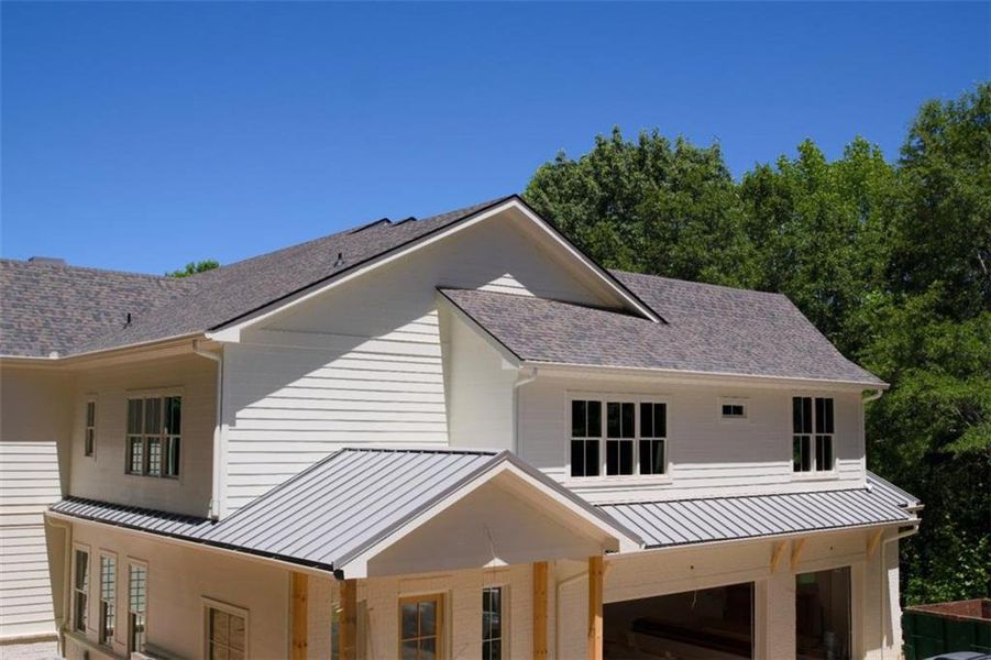 Exterior details and patio area of a home in , Roswell (Image 14). Exterior details and patio area of a home in , Roswell (Image 14).
