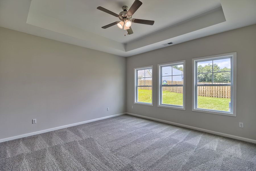 Representative unfurnished interior of a home built from the Sabel II by Great Southern Homes in Cottages at Roofs Pond, West Columbia (Image 42).