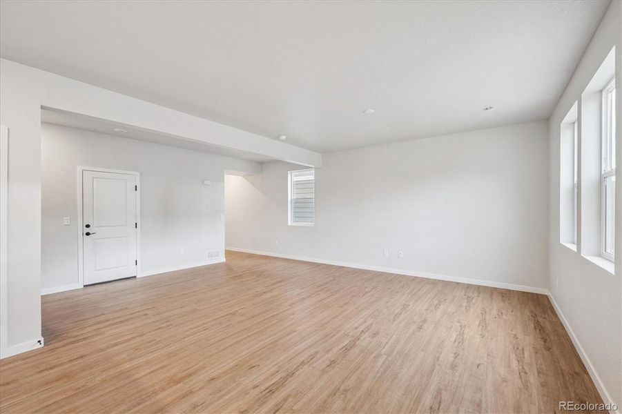 Spacious, unfurnished interior of a new home in Farmlore, Brighton (Image 17). Spacious, unfurnished interior of a new home in Farmlore, Brighton (Image 17).