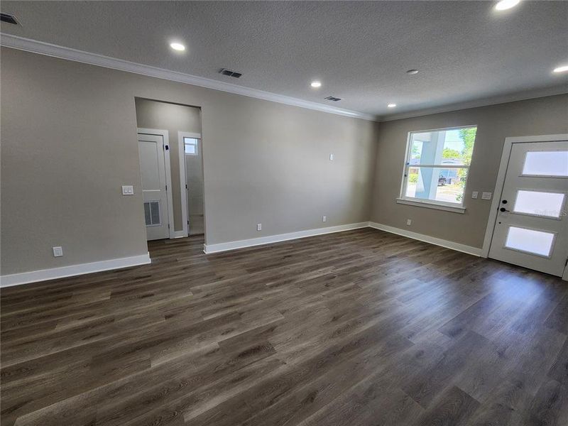 Spacious, unfurnished interior of a new home in , Tampa (Image 9). Spacious, unfurnished interior of a new home in , Tampa (Image 9).