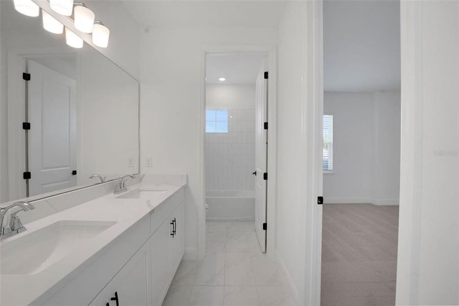 Furnished interior view inside a new home in Palms at Windermere, Windermere (Image 16).