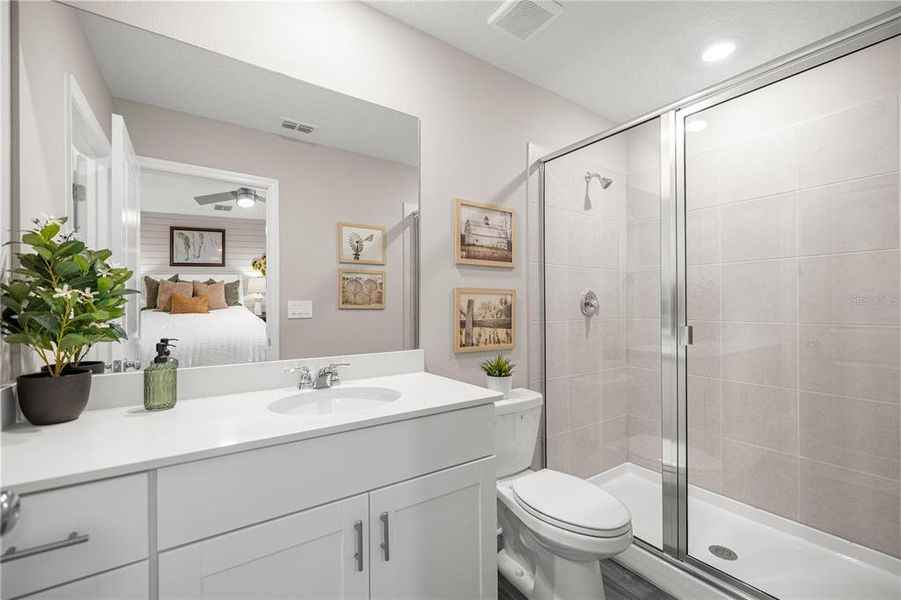 Furnished interior view inside a new home in Pioneer Ranch, Ocala (Image 4).