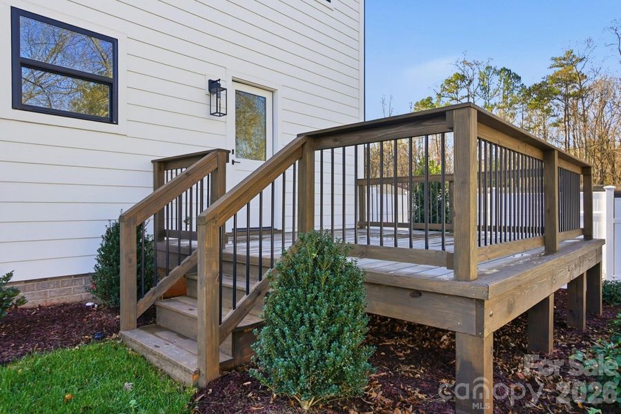 Exterior details and patio area of a home in , Waxhaw (Image 25).