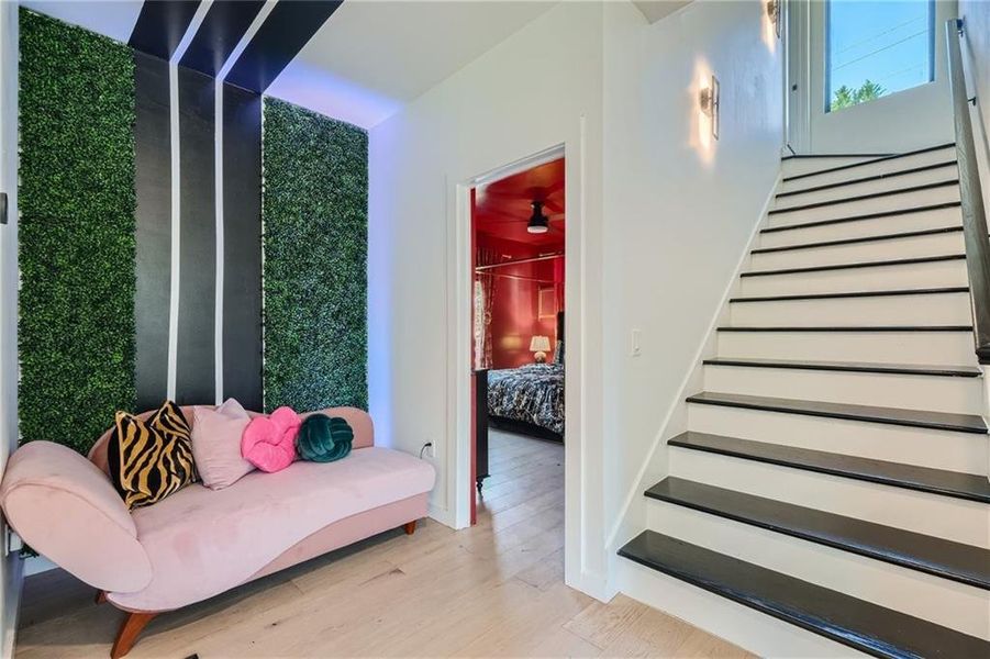 Furnished interior view inside a new home in , Atlanta (Image 19).