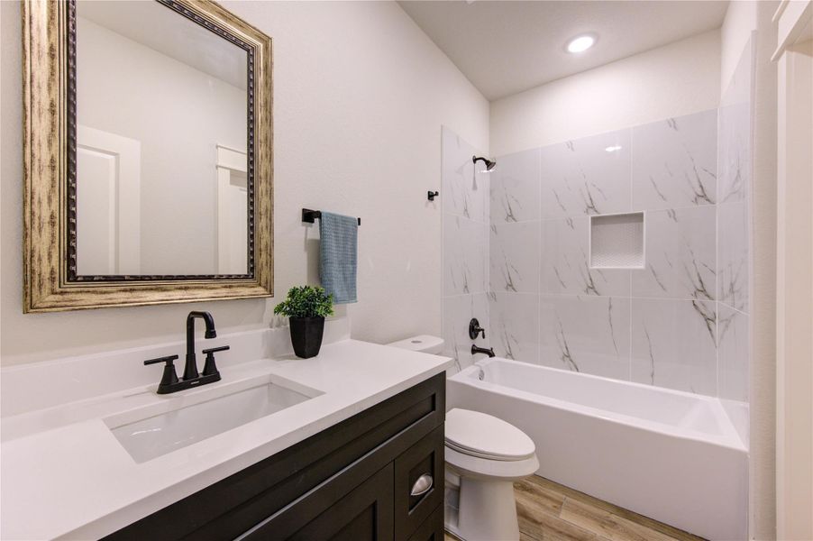 Furnished interior view inside a new home in , Montgomery (Image 16). Furnished interior view inside a new home in , Montgomery (Image 16).