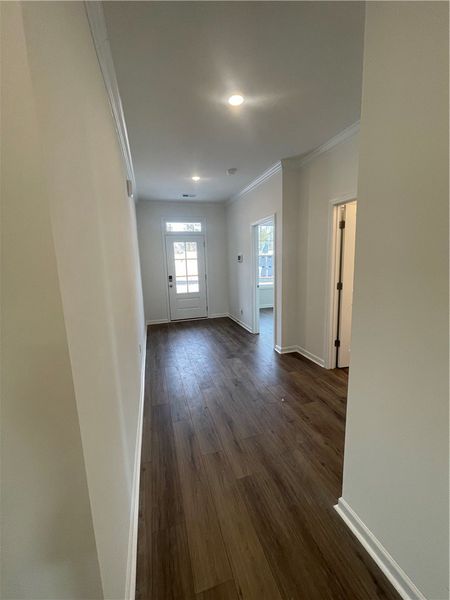 Spacious, unfurnished interior of a new home in Springwood Grove, Central (Image 27). Spacious, unfurnished interior of a new home in Springwood Grove, Central (Image 27).