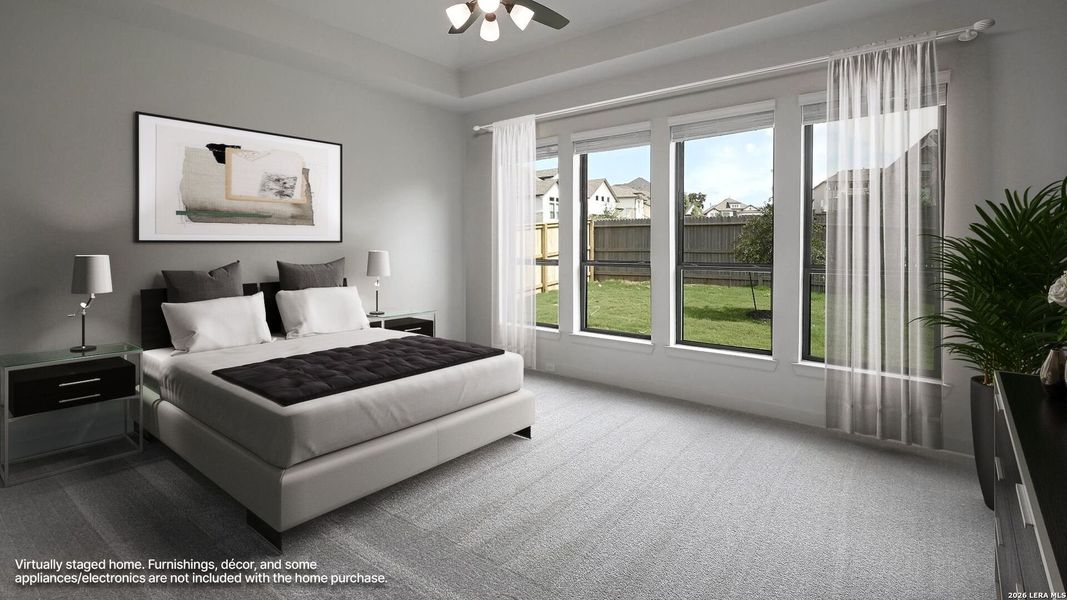 Furnished interior view inside a new home in Kinder Ranch, San Antonio (Image 13).