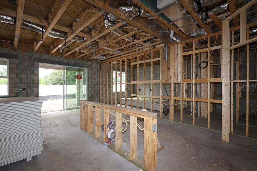 In-progress construction of a new home in Bay Lake Farms, St. Cloud, FL (Image 11).