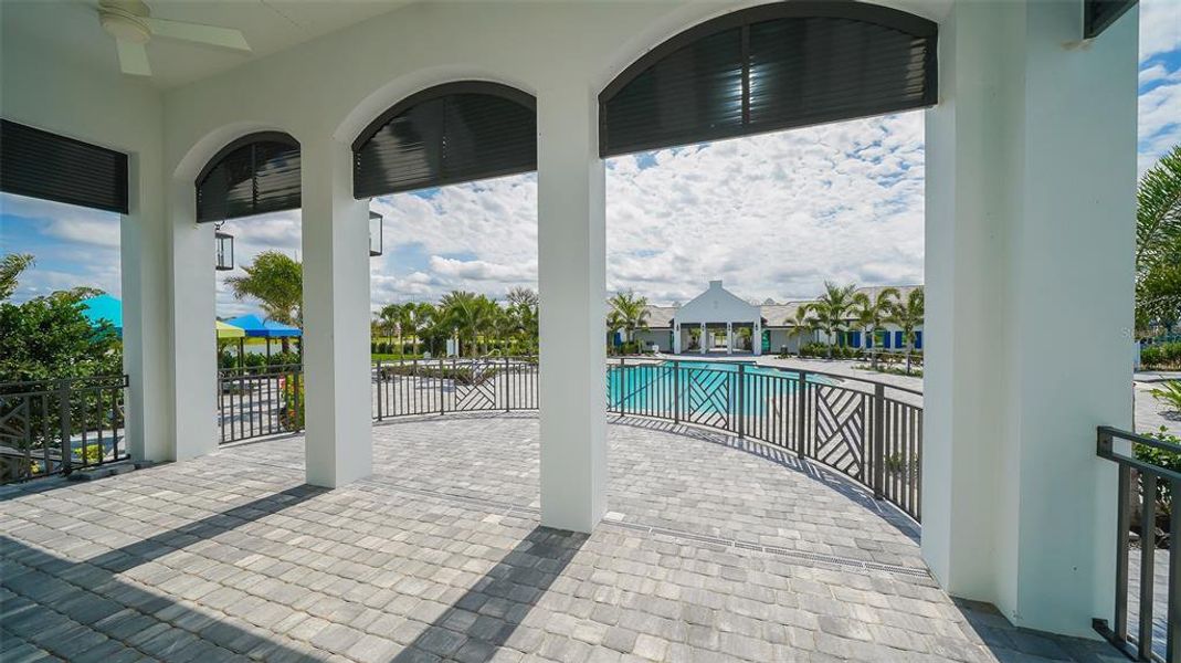 Exterior details and patio area of a home in Windward, Lakewood Ranch (Image 22). Exterior details and patio area of a home in Windward, Lakewood Ranch (Image 22).