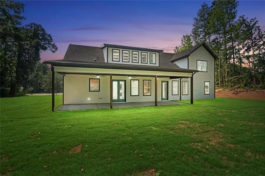 Exterior details and patio area of a home in , Powder Springs (Image 4).