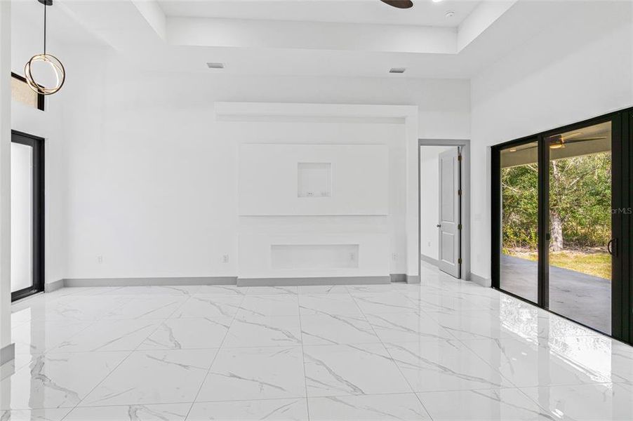 Spacious, unfurnished interior of a new home in , Port Charlotte (Image 34).