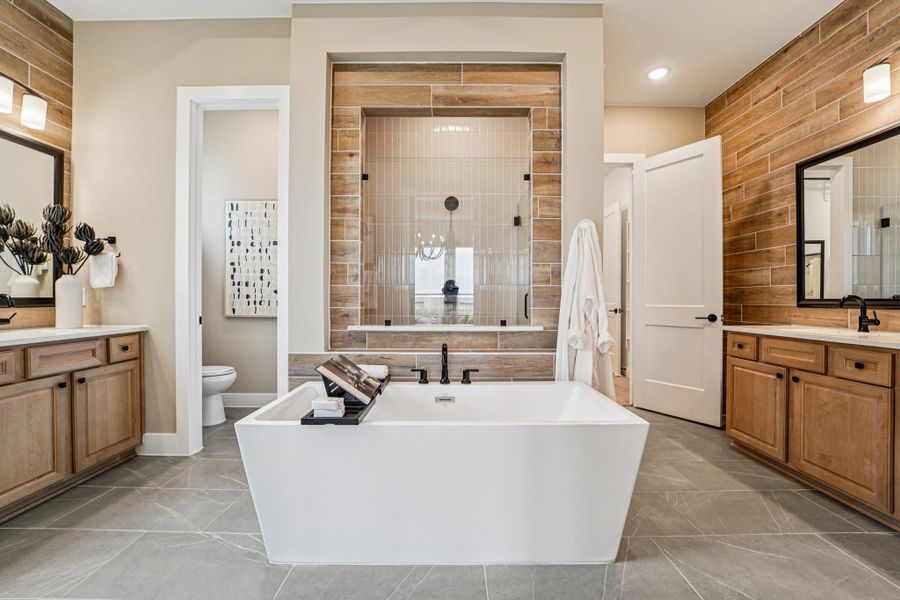 Furnished interior view inside a new home in Briarley, Montgomery (Image 49).