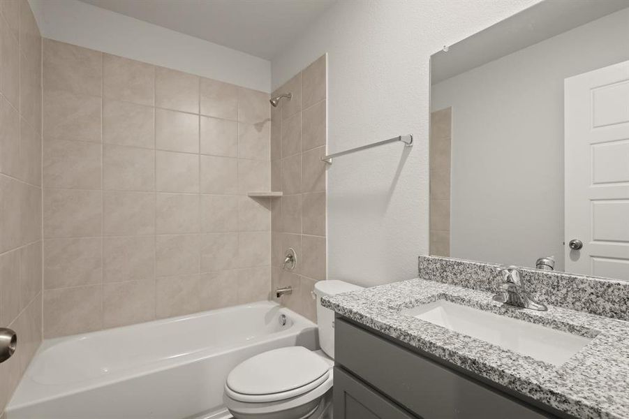 Furnished interior view inside a new home in Burgess Meadows, Cleburne (Image 6).