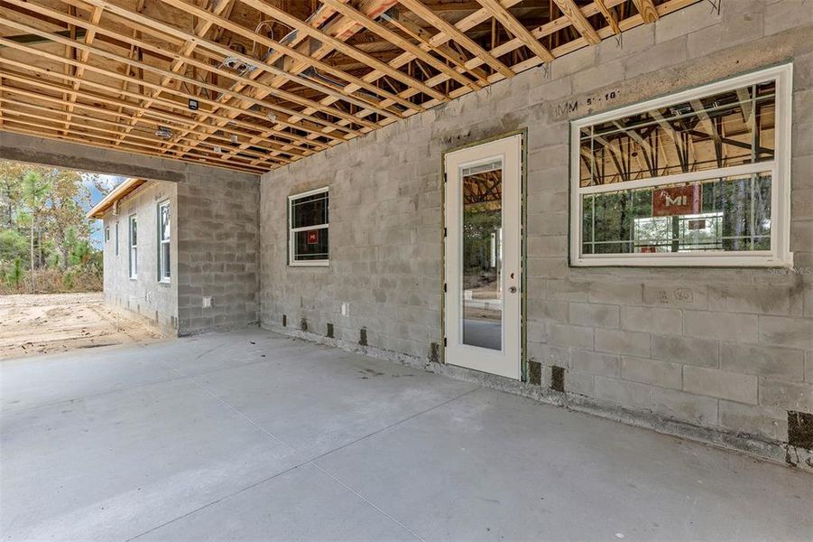 In-progress construction of a new home in , Wildwood, FL (Image 29).