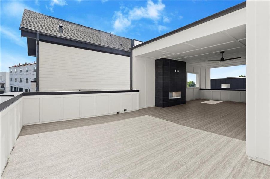 Front exterior of a new home in The Gathering – Alpharetta, Alpharetta, GA, highlighting curb appeal (Image 2).