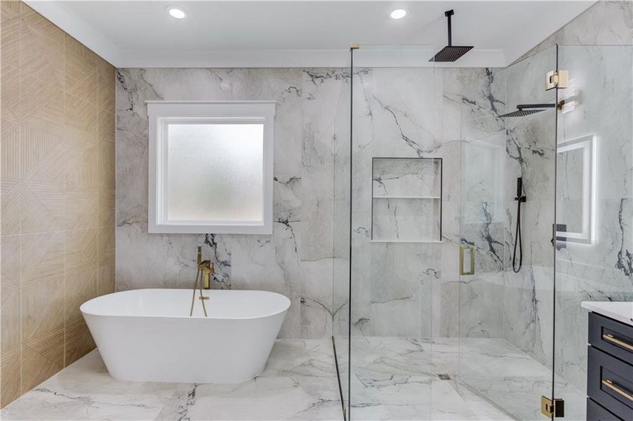 Furnished interior view inside a new home in , Buford (Image 6).