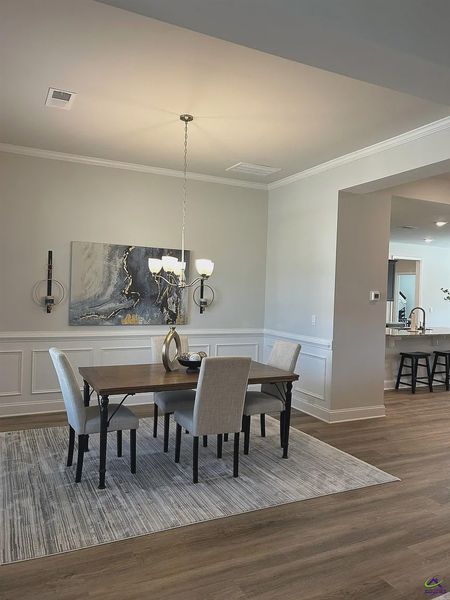 Furnished interior view inside a new home in Barrington Place, Macon (Image 6).