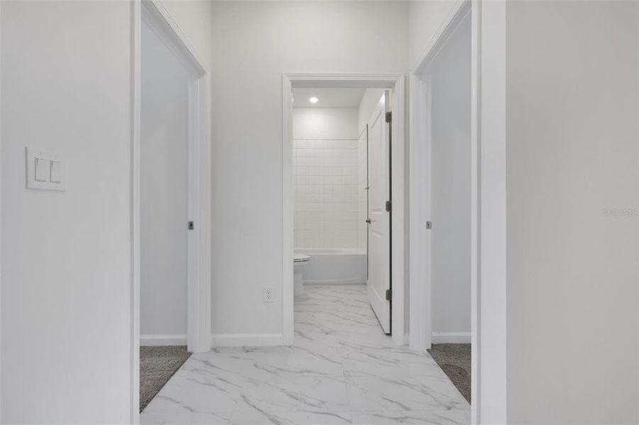 Spacious, unfurnished interior of a new home in Brystol North at Wylder, Port St. Lucie (Image 22).