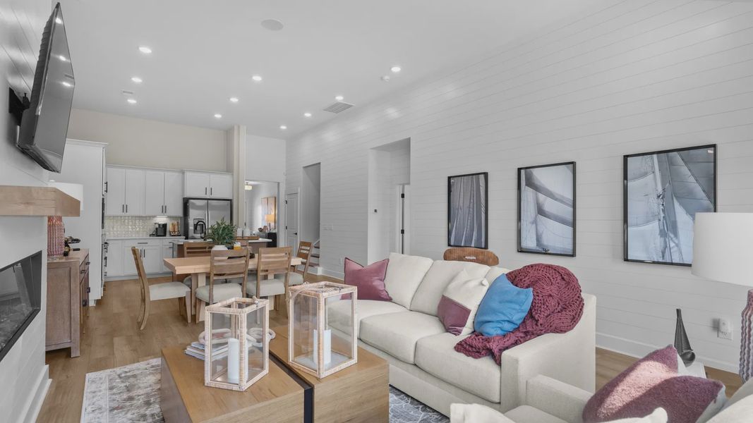 The Summit features connected living spaces designed for comfort and convenience.
