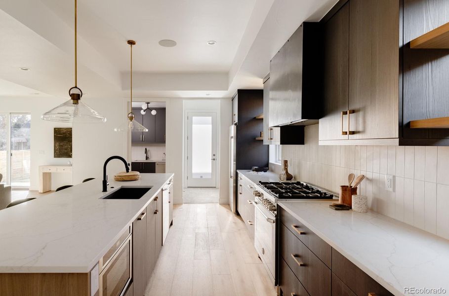 Furnished interior view inside a new home in , Denver (Image 7).