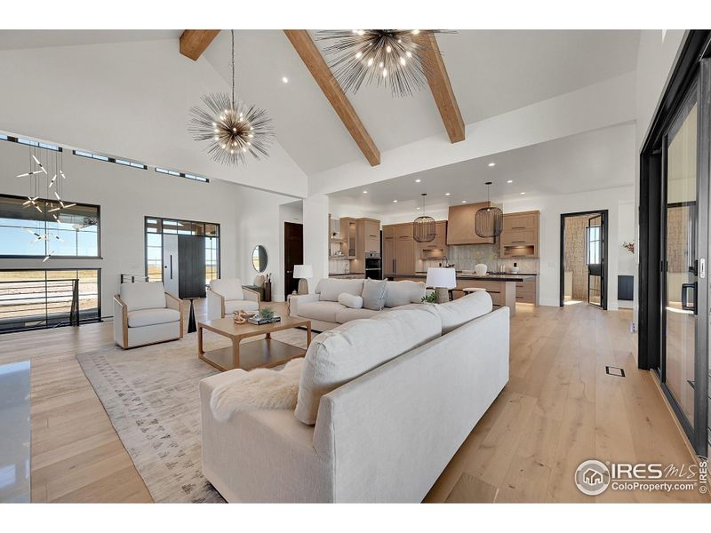 Furnished interior view inside a new home in , Fort Collins (Image 9).