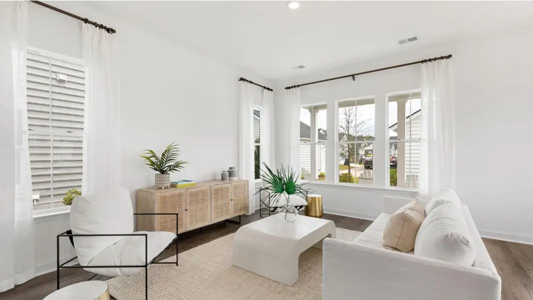 Furnished interior view inside a new home in Heron's Walk at Summers Corner, Summerville (Image 14).