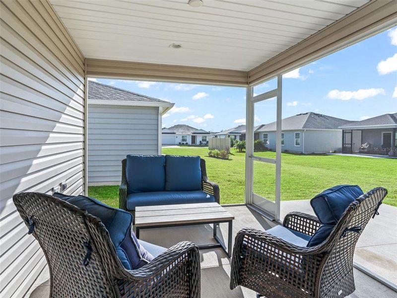 Exterior details and patio area of a home in , The Villages (Image 26).