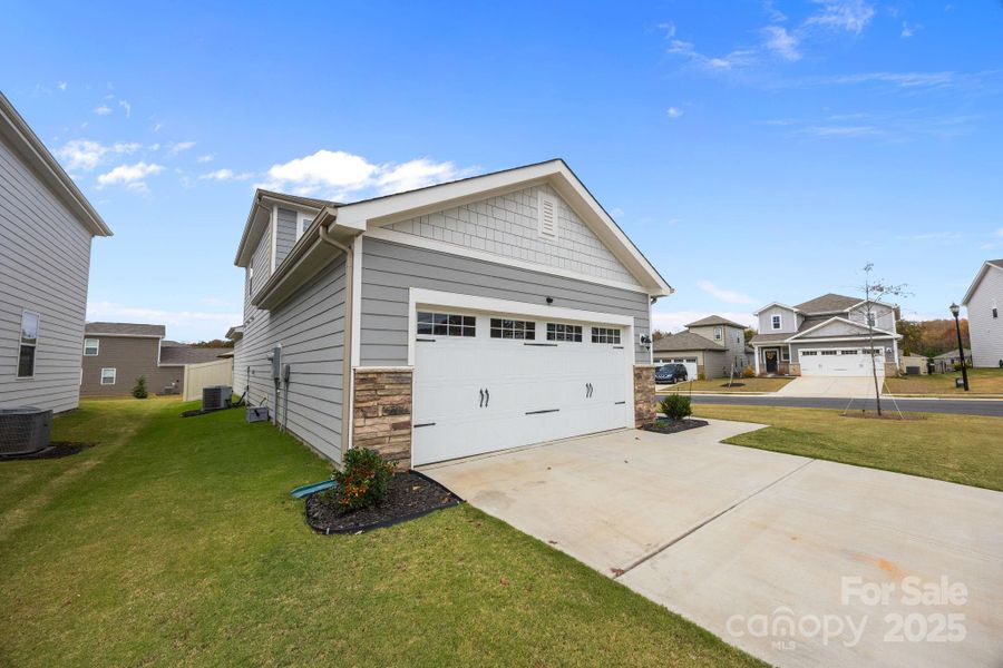 Exterior details and patio area of a home in The Meadows at Asbury Ridge, York (Image 4). Exterior details and patio area of a home in The Meadows at Asbury Ridge, York (Image 4).