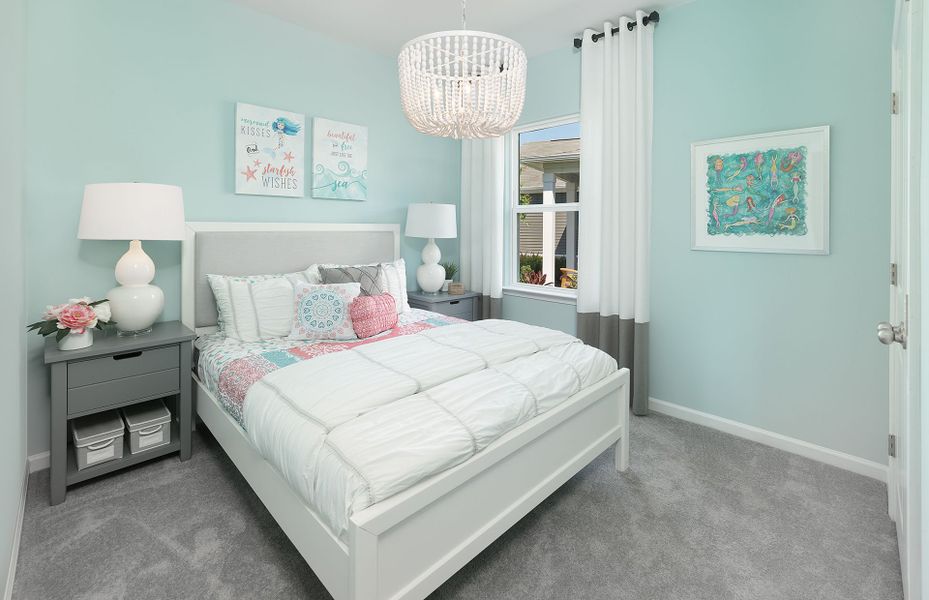 Furnished interior view inside a new home in Crescent Cove, Myrtle Beach (Image 4).