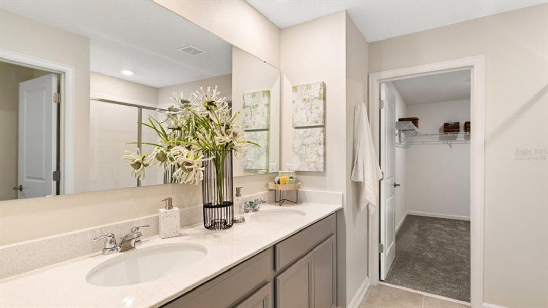 Furnished interior view inside a new home in , Kissimmee (Image 12). Furnished interior view inside a new home in , Kissimmee (Image 12).