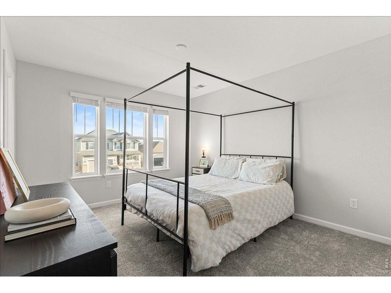 Furnished interior view inside a new home in Prairie Song, Windsor (Image 9).
