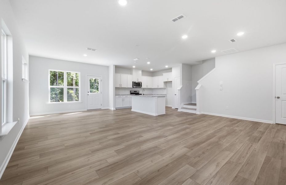 Spacious, unfurnished interior of a new home in Cambria, Garner (Image 38).
