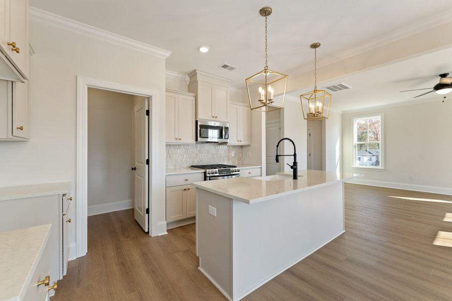 Furnished interior view inside a new home in Lakeside Saluda, Greenville (Image 7). Furnished interior view inside a new home in Lakeside Saluda, Greenville (Image 7).